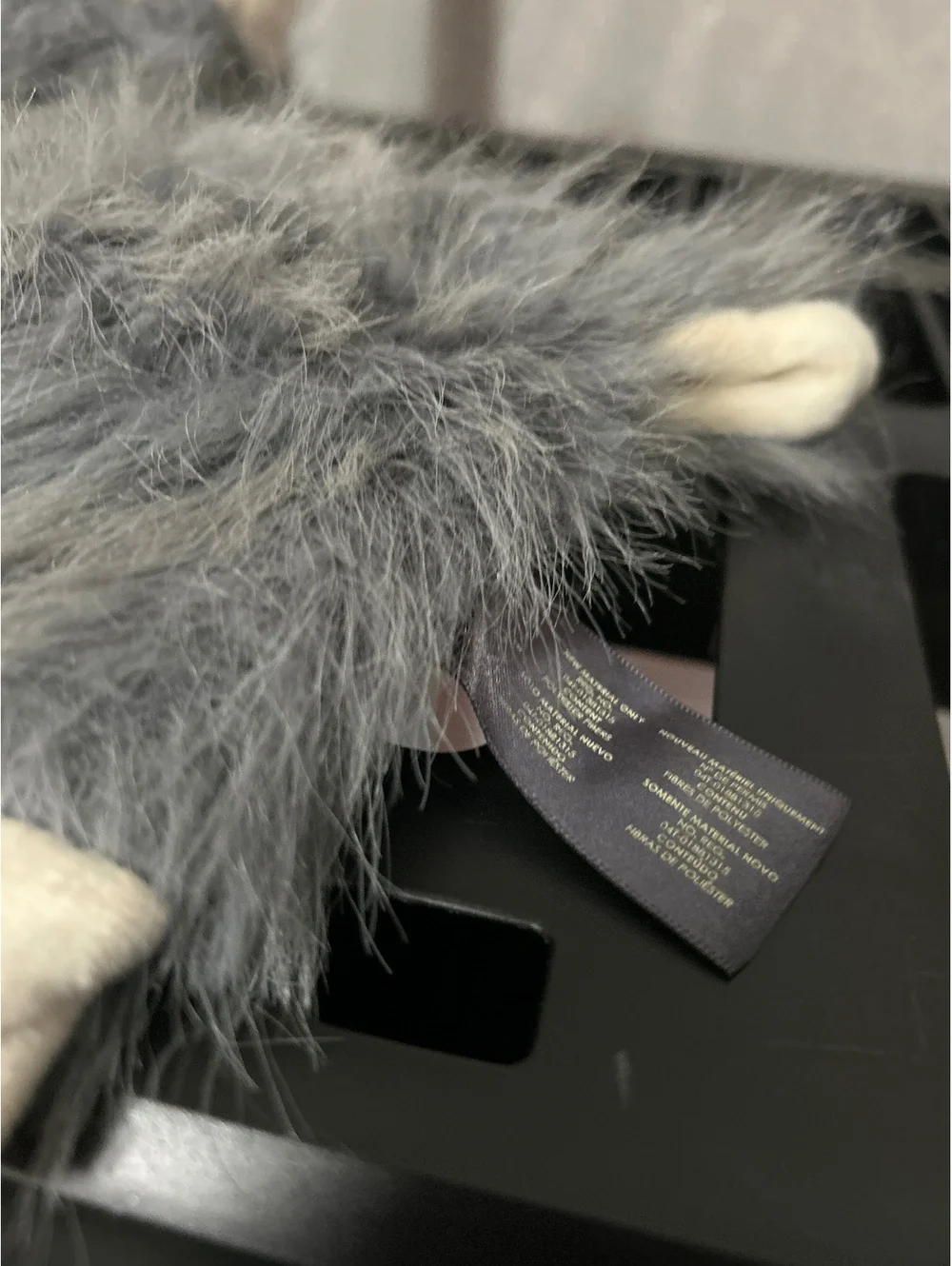 Nandog Pet Gear Plush Gray Llama Dog Toy
